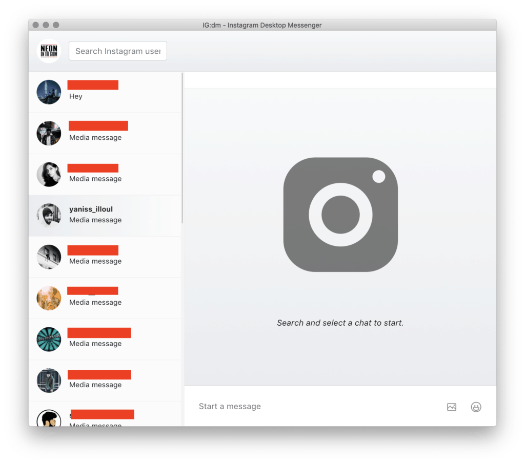 direct message instagram mac download