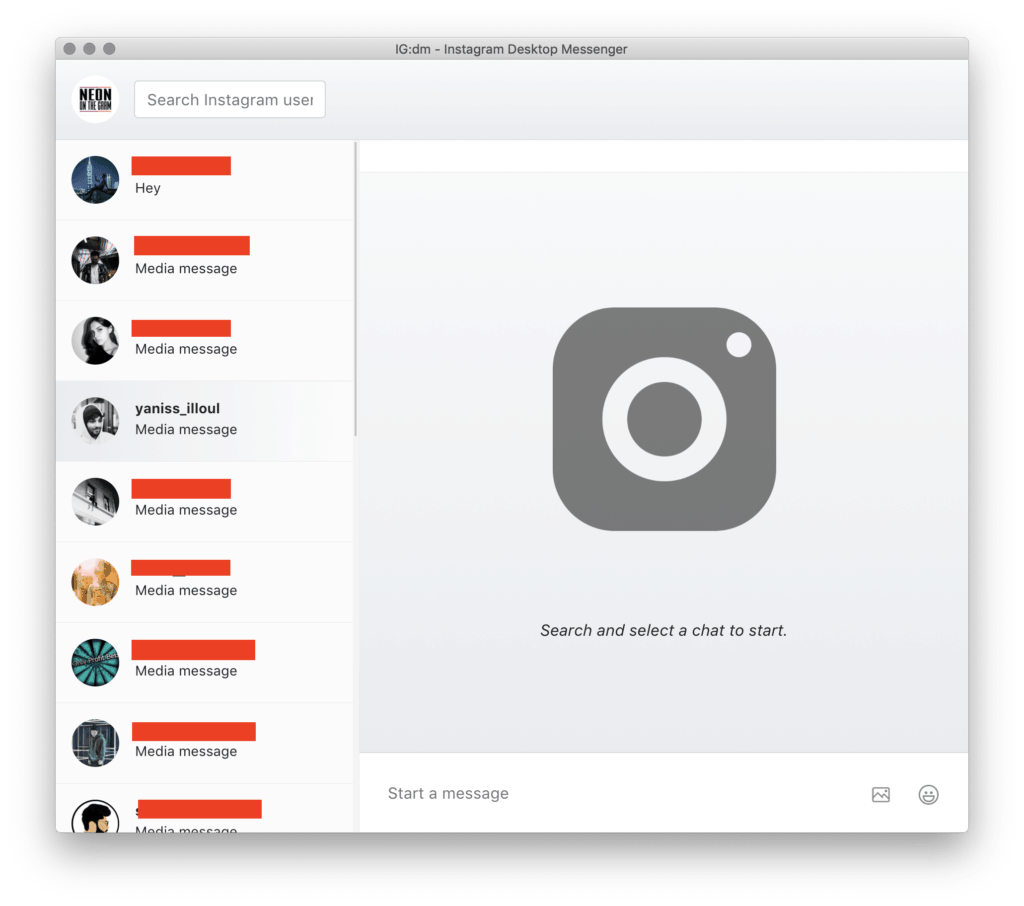 instagram for mac download dm